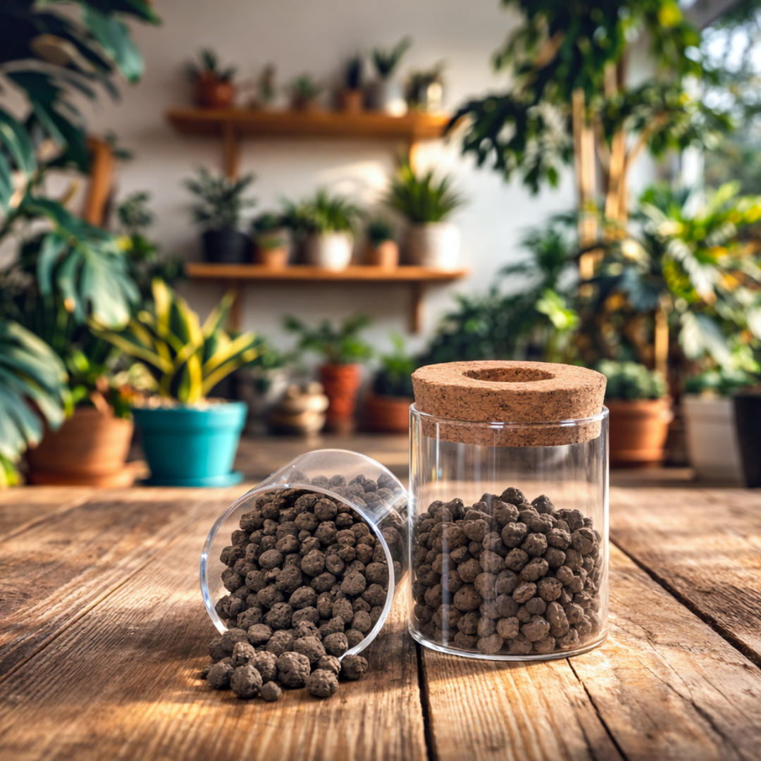 Propagation Starter Set | 2 Cork-Top Jars, Root Drops & Clay Pebbles